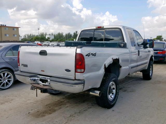 1FTSX31L63ED76451 - 2003 FORD F350 SRW S SILVER photo 4