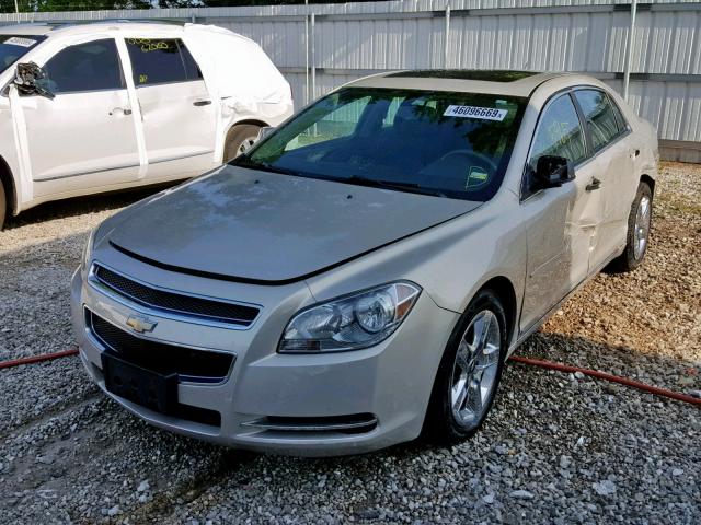 1G1ZH57B29F119160 - 2009 CHEVROLET MALIBU 1LT 金色 照片 2