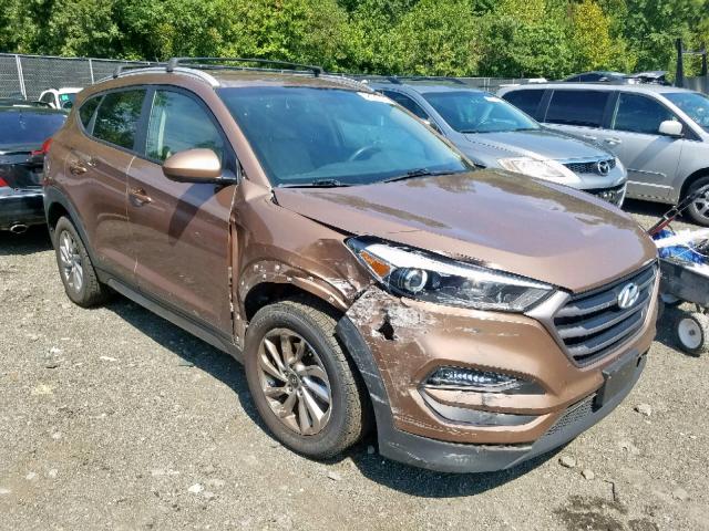 KM8J3CA42GU204263 - 2016 HYUNDAI TUCSON LIM BROWN photo 1