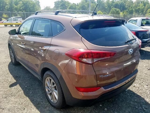 KM8J3CA42GU204263 - 2016 HYUNDAI TUCSON LIM BROWN photo 3