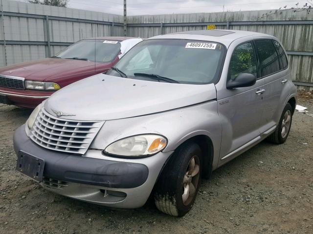 3C4FY4BB71T324026 - 2001 CHRYSLER PT CRUISER SILVER photo 2