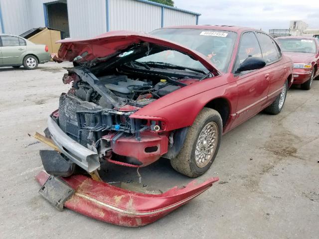 2C3HC56F0TH277707 - 1996 CHRYSLER LHS RED photo 2