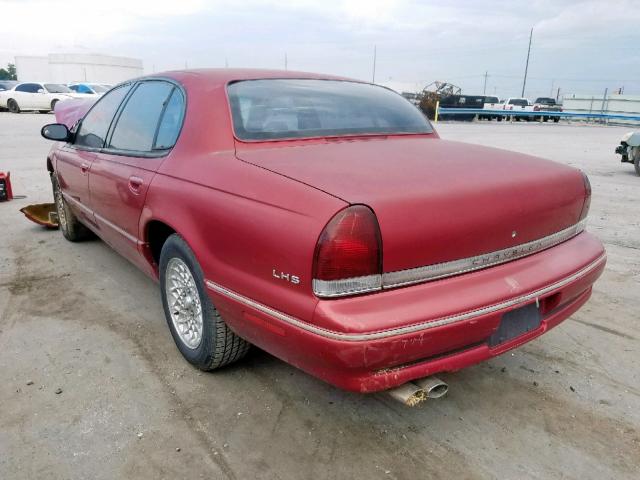 2C3HC56F0TH277707 - 1996 CHRYSLER LHS RED photo 3