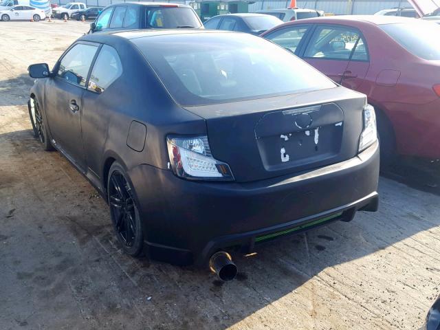 JTKJF5C76B3010583 - 2011 TOYOTA SCION TC შავი ფოტო 3