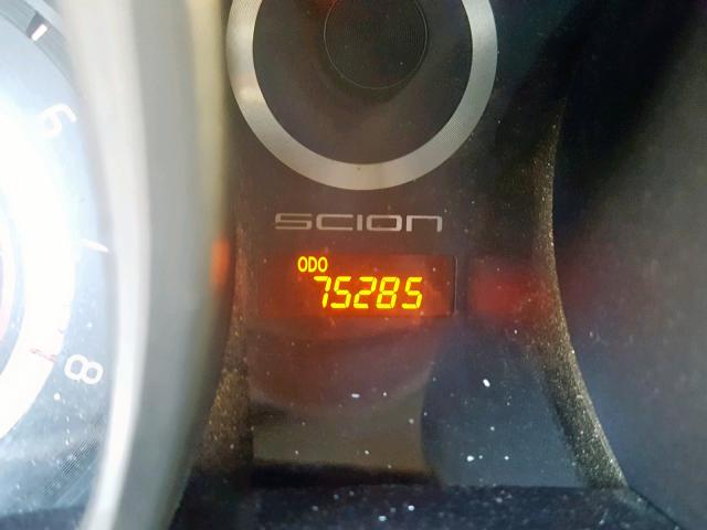 JTKJF5C76B3010583 - 2011 TOYOTA SCION TC შავი ფოტო 8