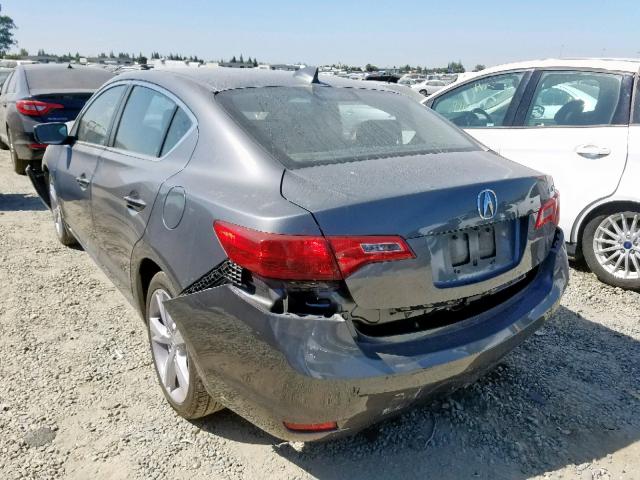 19VDE1F70DE006903 - 2013 ACURA ILX 20 TEC GRAY photo 3