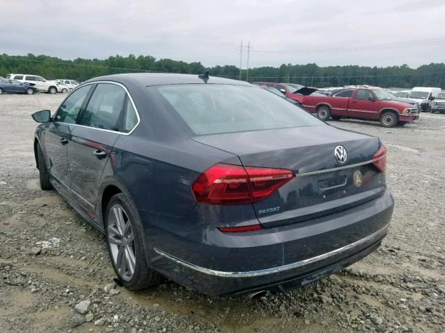 1VWDT7A39HC024783 - 2017 VOLKSWAGEN PASSAT R-L GRAY photo 3