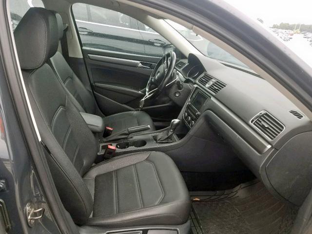 1VWDT7A39HC024783 - 2017 VOLKSWAGEN PASSAT R-L GRAY photo 5