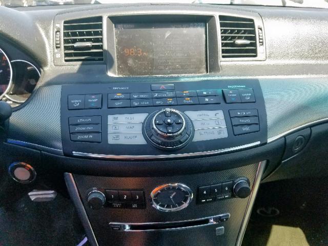 JNKBY01E46M204103 - 2006 INFINITI M45 BASE BLACK photo 9