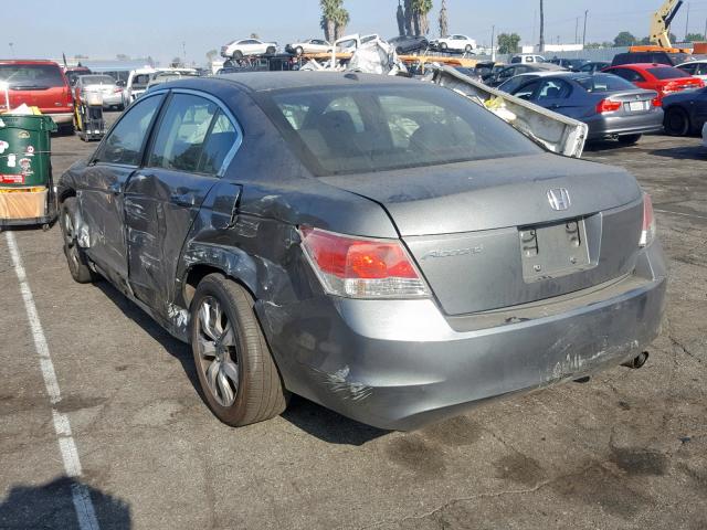 1HGCP26849A128106 - 2009 HONDA ACCORD EXL SILVER photo 3