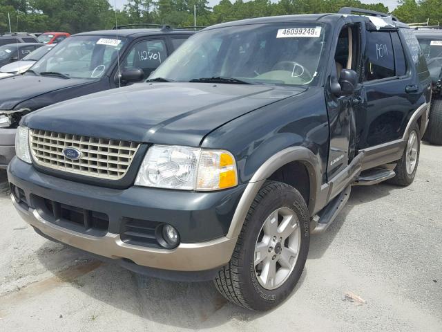 1FMZU64W04UB30187 - 2004 FORD EXPLORER E GREEN photo 2