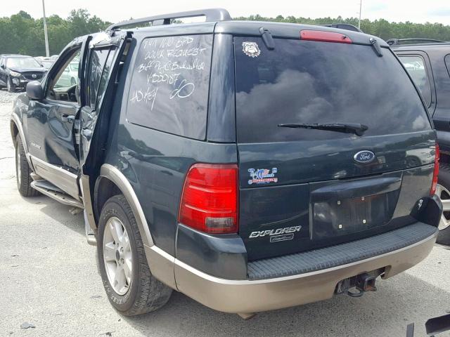 1FMZU64W04UB30187 - 2004 FORD EXPLORER E GREEN photo 3