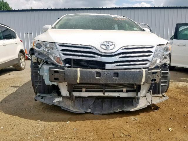 4T3ZE11A99U015160 - 2009 TOYOTA VENZA WHITE photo 9