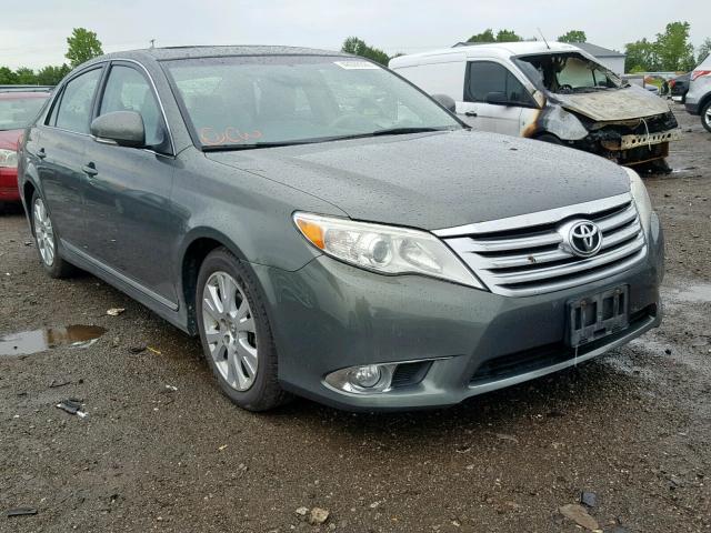 4T1BK3DB2BU373967 - 2011 TOYOTA AVALON BAS GREEN photo 1