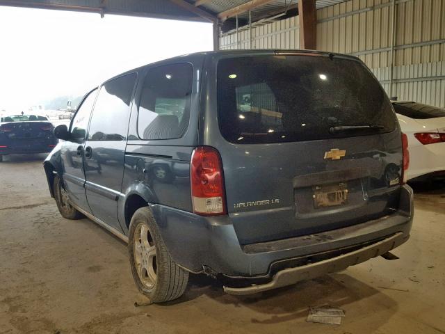 1GNDV23187D123865 - 2007 CHEVROLET UPLANDER L 蓝色 照片 3