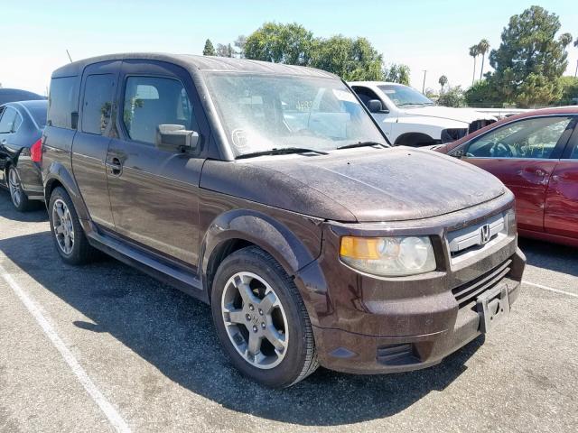 5J6YH18958L003100 - 2008 HONDA ELEMENT SC BURGUNDY photo 1