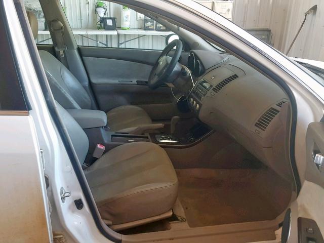 1N4BL11D55C348671 - 2005 NISSAN ALTIMA SE WHITE photo 5