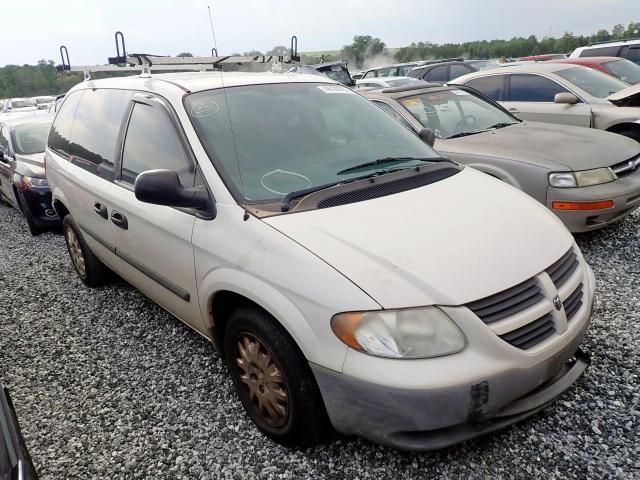 1D4GP21R77B247956 - 2007 DODGE CARAVAN C/ WHITE photo 1