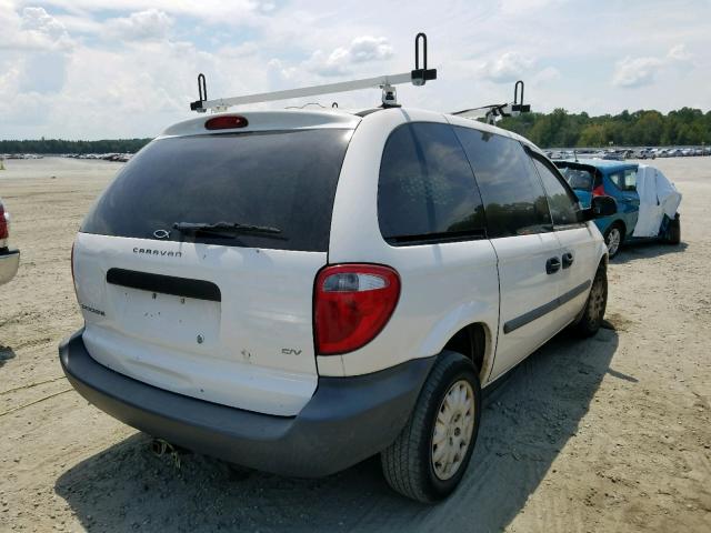 1D4GP21R77B247956 - 2007 DODGE CARAVAN C/ WHITE photo 4