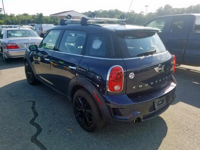 WMWZC5C51EWP38040 - 2014 MINI COOPER S C BLUE photo 3