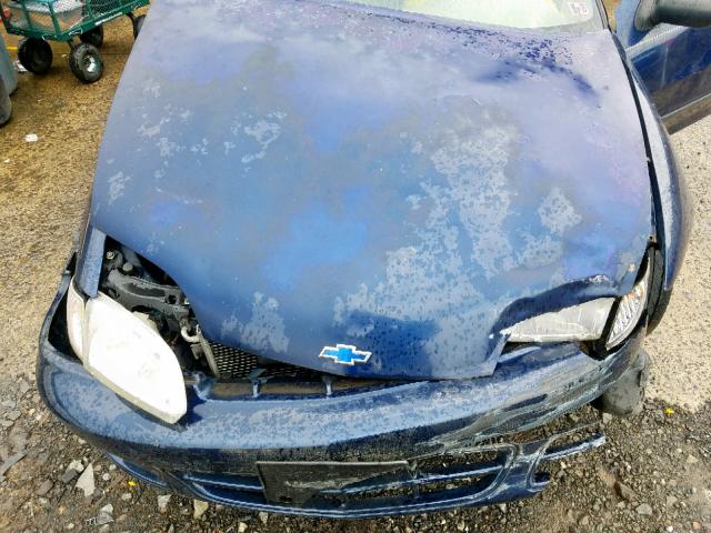 1G1JF524527440461 - 2002 CHEVROLET CAVALIER L BLUE photo 7