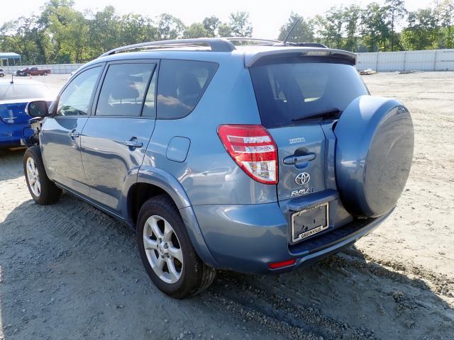 2T3YF4DV8BW056927 - 2011 TOYOTA RAV4 LIMIT BLUE photo 3