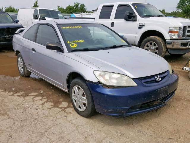 1HGEM21195L033681 - 2005 HONDA CIVIC DX V GRAY photo 1