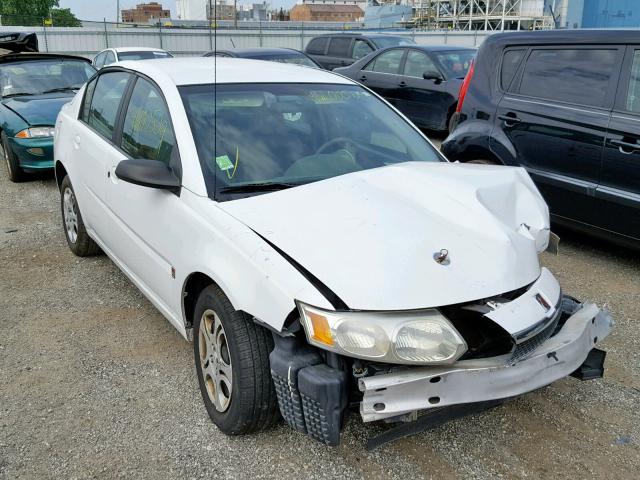 1G8AJ52F03Z158347 - 2003 SATURN ION LEVEL WHITE photo 1