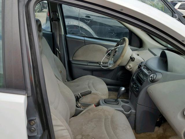 1G8AJ52F03Z158347 - 2003 SATURN ION LEVEL WHITE photo 5