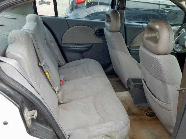 1G8AJ52F03Z158347 - 2003 SATURN ION LEVEL WHITE photo 6
