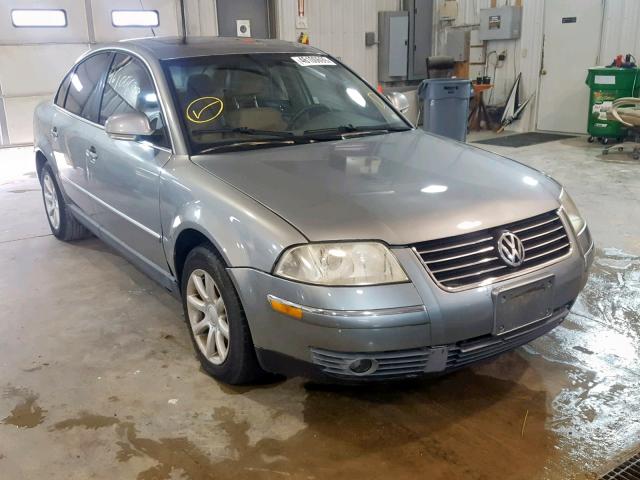 WVWPD63B94P325715 - 2004 VOLKSWAGEN PASSAT GLS GRAY photo 1