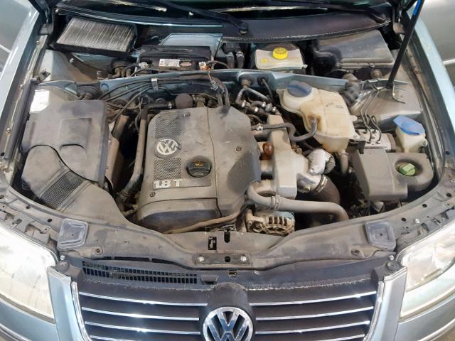 WVWPD63B94P325715 - 2004 VOLKSWAGEN PASSAT GLS GRAY photo 7