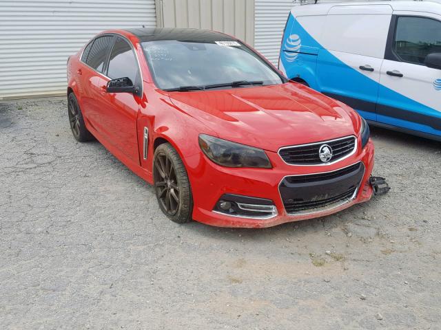 6G3F15RW1EL950632 - 2014 CHEVROLET SS RED photo 1