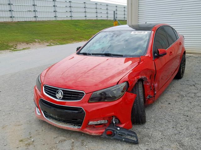 6G3F15RW1EL950632 - 2014 CHEVROLET SS RED photo 2