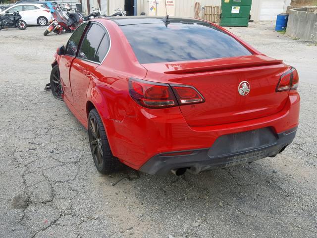 6G3F15RW1EL950632 - 2014 CHEVROLET SS RED photo 3