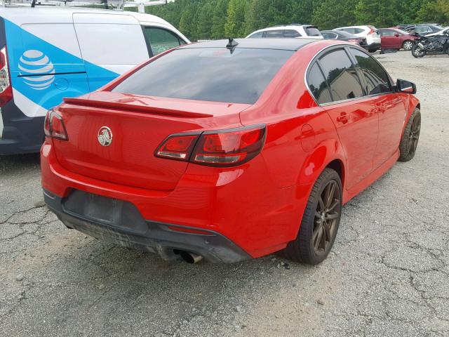 6G3F15RW1EL950632 - 2014 CHEVROLET SS RED photo 4