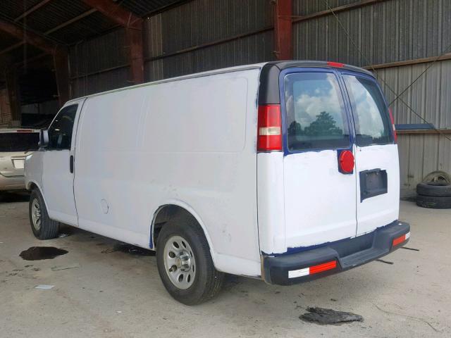 1GCSGAFX7E1154673 - 2014 CHEVROLET EXPRESS G1 WHITE photo 3