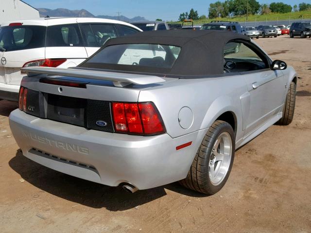 1FAFP45XXXF205521 - 1999 FORD MUSTANG GT SILVER photo 4