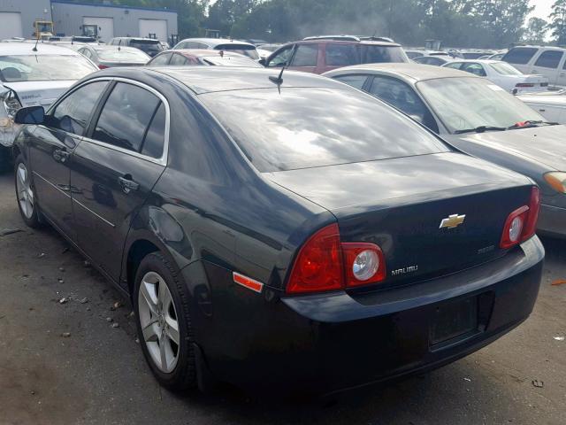 1G1ZB5E17BF243216 - 2011 CHEVROLET MALIBU LS BLACK photo 3