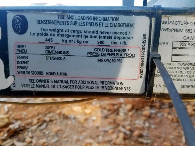 5B5PS0811DH002984 - 2017 UTILITY TRAILER Qara foto 10