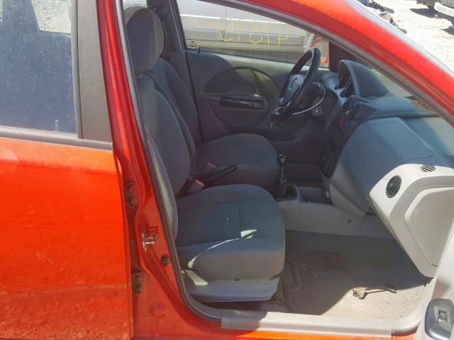 KL1TJ62614B152692 - 2004 CHEVROLET AVEO LS RED photo 5