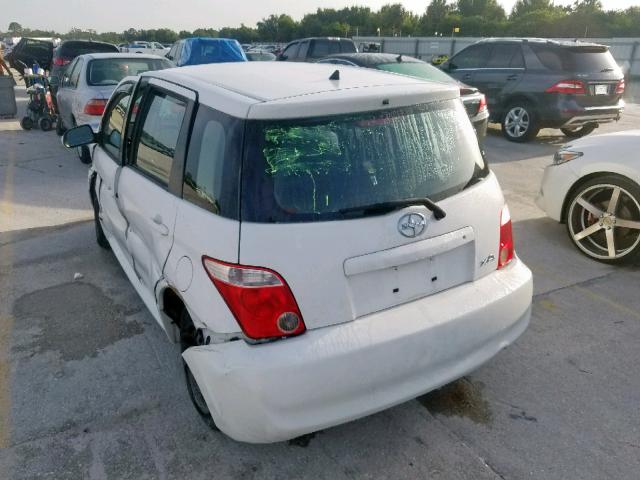 JTKKT624460147281 - 2006 TOYOTA SCION XA WHITE photo 3