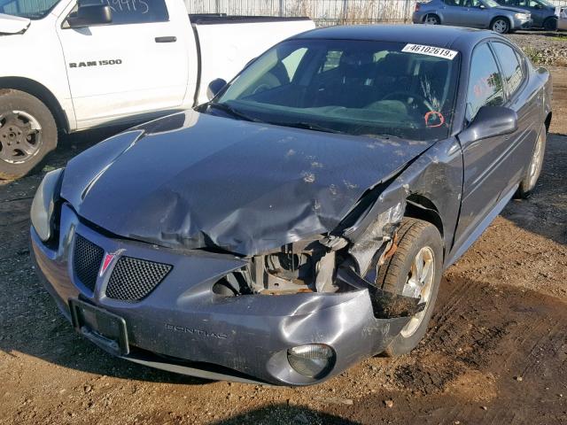 2G2WP552381132087 - 2008 PONTIAC GRAND PRIX GRAY photo 2