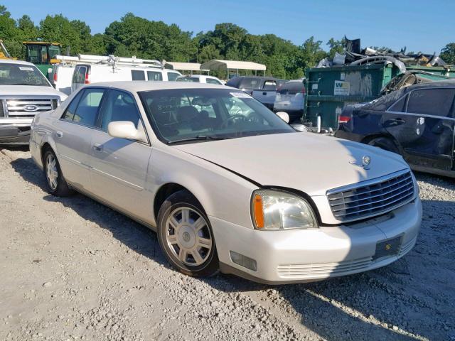 1G6KD54Y33U147763 - 2003 CADILLAC DEVILLE WHITE photo 1