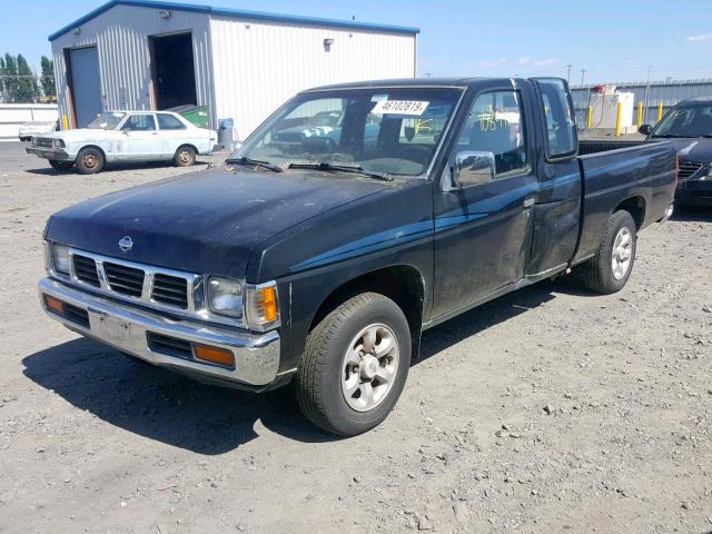 1N6SD16S4TC379564 - 1996 NISSAN TRUCK KING BLACK photo 2