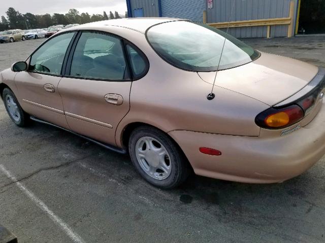 1FALP52UXVA106923 - 1997 FORD TAURUS GL GOLD photo 3