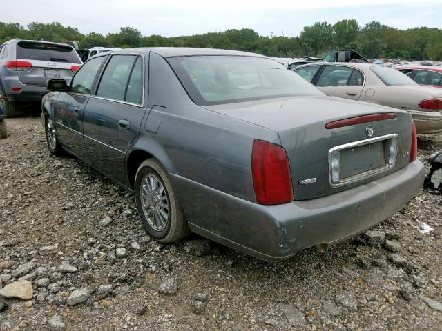 1G6KE57Y84U189582 - 2004 CADILLAC DEVILLE DH CHARCOAL photo 3