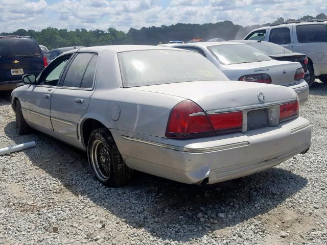 2MEFM75W3YX640123 - 2000 MERCURY GRAND MARQ GRAY photo 3