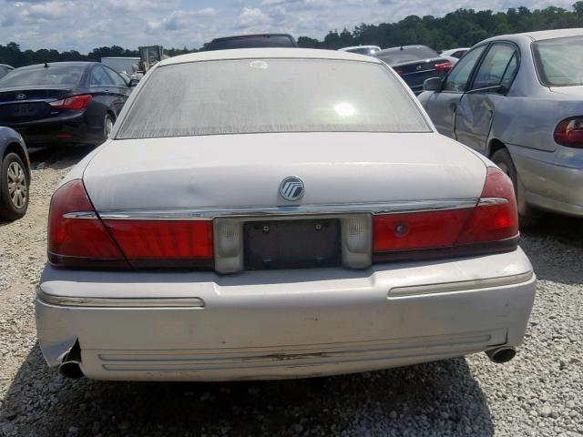 2MEFM75W3YX640123 - 2000 MERCURY GRAND MARQ GRAY photo 9