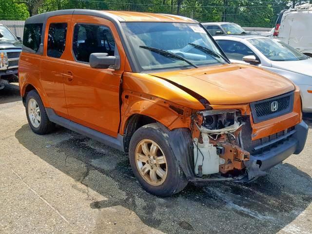 5J6YH18716L014736 - 2006 HONDA ELEMENT EX ORANGE photo 1